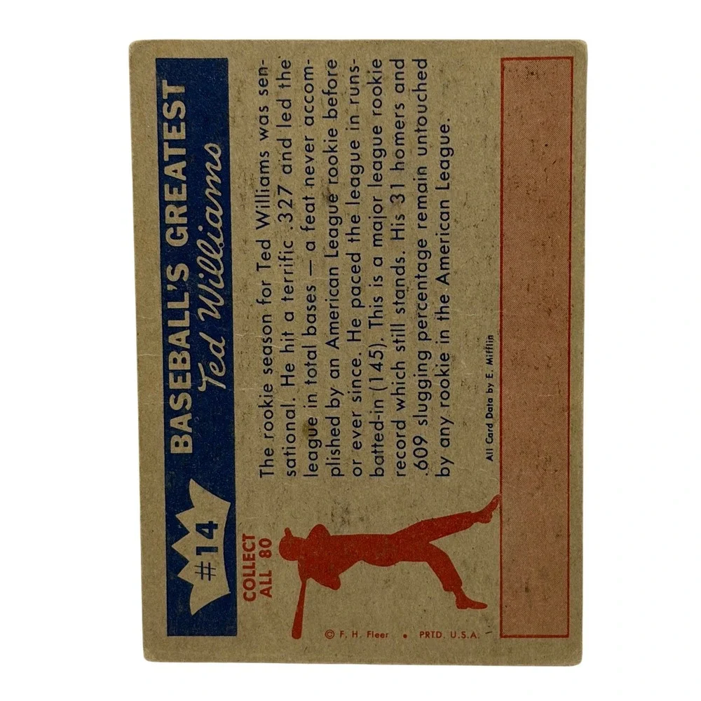 fleer 1959 ted